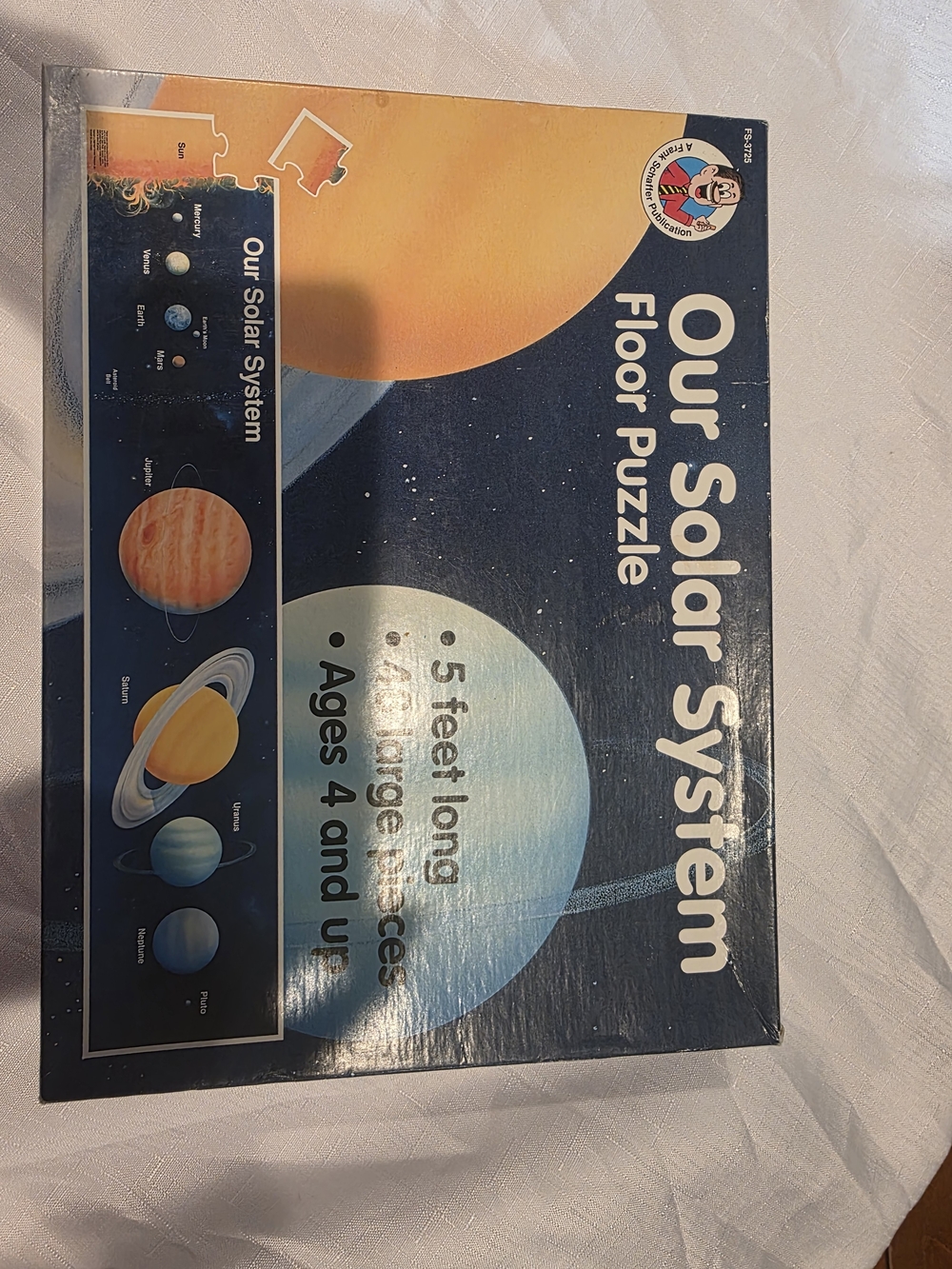 Our Solar System Floor Puzzle - Planet Graphic Puzzle